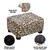 Small Foot Stool Ottoman Footstool with Legs Under Desk Footrest for Living Room Bedroom and Office, Faux Fur Beige