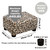 Small Foot Stool Ottoman Footstool with Legs Under Desk Footrest for Living Room Bedroom and Office, Faux Fur Beige