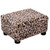 Small Foot Stool Ottoman Footstool with Legs Under Desk Footrest for Living Room Bedroom and Office, Faux Fur Pink