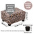 Small Foot Stool Ottoman Footstool with Legs Under Desk Footrest for Living Room Bedroom and Office, Faux Fur Pink