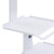 Rolling Medical Cart with Monitor Mount, Height Adjustable Mobile Medical Laptop Cart for Dental Clinics, Hospitals & Beauty Salons (with Holder)