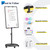 Mobile Whiteboard – 36 x 24 inches Portable Magnetic Dry Erase Board, 3' x 2' Stand Easel White Board Dry Erase Easel Standing Board w/Flipchart Hooks (Black)