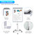 Mobile Dry Erase Board – 40x28 inches Magnetic Portable Whiteboard Stand Easel White Board Flipchart Easel Board with 25 Sheets Paper Pad for School Supplies