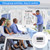 Mobile Whiteboard 40 x 28 Inches, Magnetic Dry-Erase Flipchart Easel Stand with Height Adjustment, 2 Extendable Side Arms and 25-Sheet Paper Pad for Office, School, Home