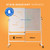 Rolling Dry Erase Board 60 x 46 - Large Portable Magnetic Whiteboard with Stand - Double Sided Easel Style Whiteboard with Wheels - Mobile Standing White Board for Office, Classroom & Home