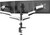 Triple Monitor Stand - Full Motion Articulating Monitor Mount Fit Three 17 to 32 inch LCD Computer Screens with Clamp, Grommet Kit