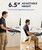 Keyboard Tray Under Desk with Storage Drawer, Height Adjustable Keyboard Tray Slide Out 360° Swivel Tilt, Ergonomic Under Desk Mount Keyboard & Mouse Holder for Gaming Home Office, 28''x11''