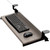 Large Clamp-on Computer Keyboard and Mouse Under Desk Slider Tray, 27 x 11 inch Pull Out Platform Drawer, Gray, MOUNT-KB05GY