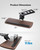 Keyboard Tray Under Desk, 360 Adjustable Ergonomic Sliding Keyboard & Mouse Tray, Under Desk Keyboard Tray Slide Out, Keyboard Holder Under Desk for Typing in Home, Office Work, 25"W x 9.84"D