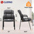 Leather Guest Chair with Padded Arm Rest for Reception Meeting Conference and Waiting Room Side Office Home Black 4 Pack