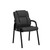 Leather Guest Chair with Padded Arm Rest for Reception Meeting Conference and Waiting Room Side Office Home Black 4 Pack