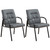 Office Guest Reception Chair Set of 2, Conference Room Chairs Waiting Room Chairs 2 Pack, Modern Leather Office Desk Chair No Wheels.