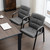 Office Guest Reception Chair Set of 2, Conference Room Chairs Waiting Room Chairs 2 Pack, Modern Leather Office Desk Chair No Wheels.