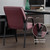 Office Guest Reception Chair Set of 4, Conference Room Chairs Waiting Room Chairs 4 Pack, Modern Leather Office Desk Chair No Wheels.
