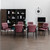 Office Guest Reception Chair Set of 4, Conference Room Chairs Waiting Room Chairs 4 Pack, Modern Leather Office Desk Chair No Wheels.