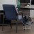 Office Guest Reception Chair Set of 4, Conference Room Chairs Waiting Room Chairs 4 Pack, Modern Leather Office Desk Chair No Wheels.