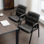 Office Guest Reception Chair Set of 6, Conference Room Chairs Waiting Room Chairs 6 Pack, Modern Leather Office Desk Chair No Wheels.