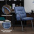 Office Guest Reception Chair Set of 6, Conference Room Chairs Waiting Room Chairs 6 Pack, Modern Leather Office Desk Chair No Wheels.