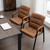Office Guest Reception Chair Set of 8, Conference Room Chairs Waiting Room Chairs 8 Pack, Modern Leather Office Desk Chair No Wheels.