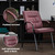 Office Guest Reception Chair Set of 8, Conference Room Chairs Waiting Room Chairs 8 Pack, Modern Leather Office Desk Chair No Wheels.