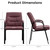 Office Guest Reception Chair Set of 8, Conference Room Chairs Waiting Room Chairs 8 Pack, Modern Leather Office Desk Chair No Wheels.