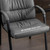 Office Guest Reception Chair Set of 8, Conference Room Chairs Waiting Room Chairs 8 Pack, Modern Leather Office Desk Chair No Wheels.