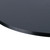 Round Bar Table Adjustable (41 INCHES Height) , Pub Table with Silver Leg and Base (Black)