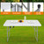 Camping Folding 4 Foot Plastic Table, White