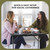 34" Square Foldable Table with Built in Handle & Steel Legs | Heavy Duty Portable | Perfect for Party, Dining, Wedding, Events, Picnic Indoor, Outdoor, Camping, Utility, Temporary