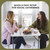 34" Square Foldable Table with Built in Handle & Steel Legs | Heavy Duty Portable | Perfect for Party, Dining, Wedding, Events, Picnic Indoor, Outdoor, Camping, Utility, Temporary