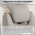 Oversized Big and Tall Office Chair 750lbs with Adjustable Headrest & Lumbar Airbag, Large Executive Chair with 5D Flip Arms, Heavy Duty Metal Base Chair with Hollow Casters & Thick Spring Seat, Beige