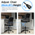 Drafting Office Chair with Flip-up Armrests Executive Ergonomic Computer Standing Desk Chair with Lumbar Support and Adjustable Footrest Ring (Black)