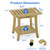 HDPS Shower Benches for Inside Shower to Sit on, Waterproof Shower Stool for Shaving Legs, Heavy Duty 400LBS Shower Seat with Storage Shelf, Shower Chair for Bathroom/Indoor/Outdoor Use
