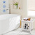 HDPS Shower Benches for Inside Shower to Sit on, Waterproof Shower Stool for Shaving Legs, 400LBS Shower Seat with Storage Shelf, Shower Chair for Inside Shower