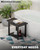 Shower Bench Seat with Storage Shelf, Natural Wood Shower Benches for Inside Shower to Sit on, Waterproof Bathroom Spa Bench Stool for Legs Shaving with Built-in Handle & Shower Head Holder