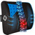Memory Foam Lumbar Support Pillow for Office Chair, Gaming Chair & Car Seat Automotive Use, Home Office Essentials for Sitting Comfort and Posture Relief Back Support, Black with Cooling Gel