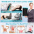 Back Stretcher for Lower Back Pain Relief, Multiple Level Adjustable Arch Lumbar Back Cracker Board, Back Cracking Device, Back Massager for Scoliosis, Spine Decompression Support
