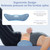 Lumbar Support Pillow, Back Pillow for Low Back Pain Relief, Ergonomic Streamline Car Seat, Office Chair, Recliner and Bed (Blue)