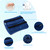 Chair Cushion and Lumbar Support Pillow for Office Chair, Car Seat Cushions Back Support Pillows, Memory Foam Chair Support for Back&Lumbar, Relieve Tailbone Pain and Sciatica (Blue)