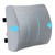 Lumbar Pillow, Memory Foam Office Chair Back Support Pillows Back Pain Relief Improve Posture, Lumbar Support Pillow for Car、Gaming Chair、 Home Chair, Double Adjustable Straps(Grey)