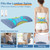 Lumbar Pillow for Sleeping, Lumbar Support Pillow for Bed for Back Pain Relief, Memory Foam Lower Back Pillow for Bed, Back Support Pillow for Side & Back Sleepers, Washable Cover