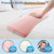 Lumbar Support Pillow for Bed Relief Back Pain: Lower Back Pillow for Sleeping - Memory Foam Waist Pillow - Back Wedge Bolster Pillow for Side, Back&Stomach Sleepers - Bed Rest Pillow for Car, Sofa