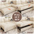 85 Inch Modular Sectional Sofa with Pull Out Bed, L Shaped 5 Seat Sectional Sleeper Sofa with Storage, Sectional Couches for Living Room, Cloud Modular Couch, Removable Sofa Cover, Beige
