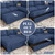 108 Inch Modular Sectional Sofa with Pull Out Bed,U Shaped 7 Seat Sectional Sleeper Sofa with Storage,Sectional Couches for Living Room,Cloud Modular Couch,Removable Sofa Cover,Blue