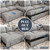 108 Inch Modular Sectional Sofa with Pull Out Bed,U Shaped 7 Seat Sectional Sleeper Sofa with Storage,Sectional Couches for Living Room,Cloud Modular Couch,Removable Sofa Cover,Light Gray