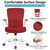 Office Chair, Ergonomic Desk Chair Breathable Mesh Chairs Adjustable High Back Lumbar Support Flip-up Armrests, Executive Rolling Swivel Comfy Computer Chairs Home Office Fire Brick