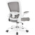Office Chair, Ergonomic Desk Chair Breathable Mesh Chairs Adjustable High Back Lumbar Support Flip-up Armrests, Executive Rolling Swivel Comfy Computer Chairs Home Office Gray