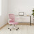 Office Chair, Ergonomic Desk Chair Breathable Mesh Chairs Adjustable High Back Lumbar Support Flip-up Armrests, Executive Rolling Swivel Comfy Computer Chairs Home Office Pink