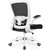 Office Chair, Ergonomic Desk Chair Breathable Mesh Chairs Adjustable High Back Lumbar Support Flip-up Armrests, Executive Rolling Swivel Comfy Computer Chairs Home Office White