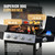 4+1 Burners Gas Grill, 518 Sqin Cooking Area, 52,000 BTU Propane Grill with Side Burner, Stainless Steel Cabinet Grill, Silver & Black